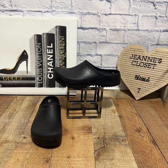 Birkenstock Super Birki Black Slip Resistance Clogs size 43 US 10 Mens - Picture 3 of 10